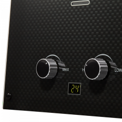 Колонка газовая Zanussi GWH 10 Fonte Glass Carbon